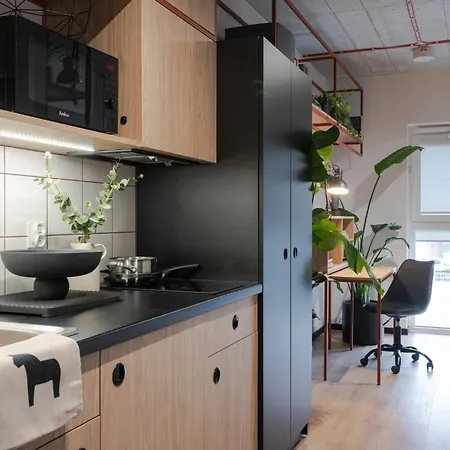 Milestone Fabryczna By Tribera 아파트호텔 브로츠와프